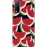 Senada Vivo Y11S Y20 Y20S Kılıf Desenli Baskılı Tpu Rubber Kapak Karpuz - 001-Renkli