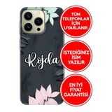 Senada Vivo Y11S Y20 Y20S Y17S Y18 Y27 Y28 İle Uyumlu Kılıf Isimlikli Yazılı Kişiye Özel Botanik Dizayn
