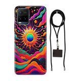 Senada Vivo Y21 - Vivo Y21s ile Uyumlu Kılıf Magic Silikon İpli Boyun Askı Aparatı Magic