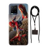 Senada Vivo Y21 - Vivo Y21s ile Uyumlu Kılıf SpiderX4157878 Silikon İpli Boyun Askı Aparatı Spider