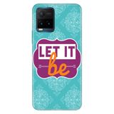 Senada Vivo Y21S İle Uyumlu Kılıf Desenli Baskılı Silikon Let İt Be