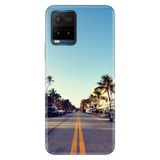 Senada Vivo Y21S İle Uyumlu Kılıf Desenli Baskılı Silikon Miami Sunset