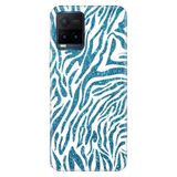 Senada Vivo Y21S İle Uyumlu Kılıf Desenli Baskılı Silikon Parıldayan Zebra