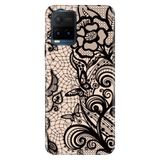 Senada Vivo Y21S İle Uyumlu Kılıf Desenli Baskılı Silikon Pink Mandala