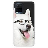 Senada Vivo Y21S İle Uyumlu Kılıf Desenli Baskılı Silikon Prof Dog
