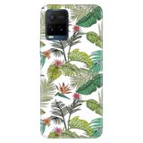 Senada Vivo Y21S İle Uyumlu Kılıf Desenli Baskılı Silikon Tropical
