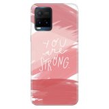 Senada Vivo Y21S İle Uyumlu Kılıf Desenli Baskılı Silikon You Are Strong