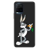 Senada Vivo Y21s ile Uyumlu Kılıf Resimli Desenli Silikon Bugs