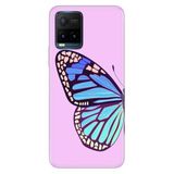 Senada Vivo Y21s ile Uyumlu Kılıf Resimli Desenli Silikon Butterfly
