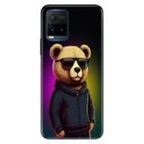 Senada Vivo Y21s ile Uyumlu Kılıf Resimli Desenli Silikon Cool Teddy