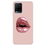Senada Vivo Y21s ile Uyumlu Kılıf Resimli Desenli Silikon Lipstick
