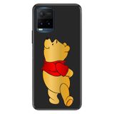 Senada Vivo Y21s ile Uyumlu Kılıf Resimli Desenli Silikon Winnie30310ThePooh