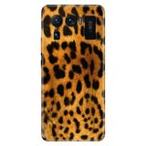 Senada Xiaomi Mi 11 Ultra İle Uyumlu Kılıf Silikon Desenli Resimli Uv Kapak Leopar Kürk