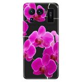 Senada Xiaomi Mi 11 Ultra İle Uyumlu Kılıf Silikon Desenli Resimli Uv Kapak Mor Orkide