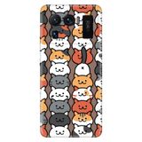 Senada Xiaomi Mi 11 Ultra İle Uyumlu Kılıf Silikon Desenli Resimli Uv Kapak Nankör Kedi