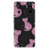Senada Xiaomi Mi 11 Ultra İle Uyumlu Kılıf Silikon Desenli Resimli Uv Kapak Pembe Kedi,Color351