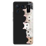 Senada Xiaomi Mi 11 Ultra İle Uyumlu Kılıf Silikon Desenli Resimli Uv Kapak Pisi Pisi Kedi