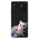 Senada Xiaomi Mi 11 Ultra İle Uyumlu Kılıf Silikon Desenli Resimli Uv Kapak Şeker Kedi
