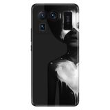 Senada Xiaomi Mi 11 Ultra İle Uyumlu Kılıf Silikon Desenli Resimli Uv Kapak Siyahlı Kadın