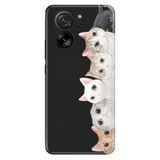 Senada Xiaomi Mi 13T - Mi 13T Pro İle Uyumlu Kılıf Silikon Desenli Resimli Kapak Pisi Pisi Kedi