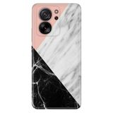 Senada Xiaomi Mi 13T - Mi 13T Pro İle Uyumlu Kılıf Silikon Desenli Resimli Kapak Siyah Pembe Beyaz Mermer