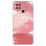 Senada Xiaomi Poco C40 İle Uyumlu Kılıf Silikon Moderna Desenli You Are Strong