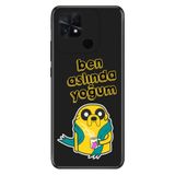 Senada Xiaomi Poco C40 / Redmi 10C ile Uyumlu Kılıf Desenli Baskılı Silikon Ben Aslında Yoğum