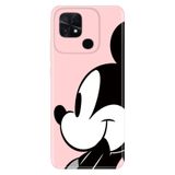 Senada Xiaomi Poco C40 / Redmi 10C ile Uyumlu Kılıf Resimli Desenli Silikon 05Mickey