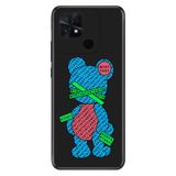 Senada Xiaomi Poco C40 / Redmi 10C ile Uyumlu Kılıf Resimli Desenli Silikon Kayıp Ayıcık