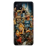 Senada Xiaomi Poco C40 / Redmi 10C ile Uyumlu Kılıf Resimli Desenli Silikon Köy