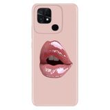 Senada Xiaomi Poco C40 / Redmi 10C ile Uyumlu Kılıf Resimli Desenli Silikon Lipstick