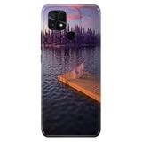 Senada Xiaomi Poco C40 / Redmi 10C ile Uyumlu Kılıf Resimli Desenli Silikon Romantik Rıhtım
