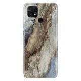 Senada Xiaomi Poco C40 / Redmi 10C ile Uyumlu Kılıf Resimli Desenli Silikon Safari Mermer