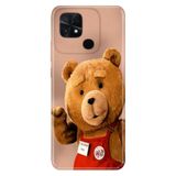 Senada Xiaomi Poco C40 / Redmi 10C ile Uyumlu Kılıf Resimli Desenli Silikon Teddy