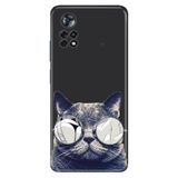 Senada Xiaomi Poco M4 Pro İle Uyumlu Kılıf 0.4Mm Lazer Kesim Silikon Kapak Cix Kedi