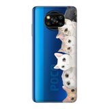 Senada Xiaomi Poco X3 Nfc/Pro İle Uyumlu Kılıf Silikon Korumalı Kapak - Pisi Pisi Kedi