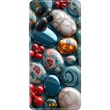 Senada Xiaomi Poco X5 Pro 5g Kılıf Desenli Baskılı Tpu Rubber Kapak Çakıl Taşları - 001-Renkli