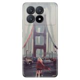 Senada Xiaomi Poco X6 Pro 5G İle Uyumlu Kılıf Desenli Baskılı Silikon Kırmızılı Kadın