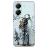 Senada Xiaomi Poco X7 Pro Telefon İle Uyumlu Kılıfı Art Silikon Baskılı Tpu Cchappieee
