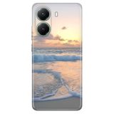 Senada Xiaomi Poco X7 Pro Telefon İle Uyumlu Kılıfı Art Silikon Baskılı Tpu Sahil