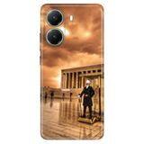 Senada Xiaomi Poco X7 Pro Telefon İle Uyumlu Kılıfı Dekoratif Silikon Baskılı Kapak Anıtkabir