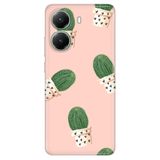 Senada Xiaomi Poco X7 Pro Telefon İle Uyumlu Kılıfı Dekoratif Silikon Baskılı Kapak Cactus