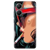 Senada Xiaomi Poco X7 Pro Telefon İle Uyumlu Kılıfı Dekoratif Silikon Baskılı Kapak Cool Girl
