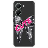 Senada Xiaomi Poco X7 Pro Telefon İle Uyumlu Kılıfı Dekoratif Silikon Baskılı Kapak Cute Kurdele