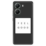 Senada Xiaomi Poco X7 Pro Telefon İle Uyumlu Kılıfı Dekoratif Silikon Baskılı Kapak Feel Good