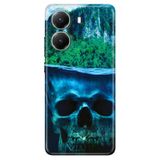 Senada Xiaomi Poco X7 Pro Telefon İle Uyumlu Kılıfı Dekoratif Silikon Baskılı Kapak Gizemli Orman
