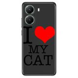 Senada Xiaomi Poco X7 Pro Telefon İle Uyumlu Kılıfı Dekoratif Silikon Baskılı Kapak İlovecat