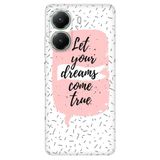 Senada Xiaomi Poco X7 Pro Telefon İle Uyumlu Kılıfı Dekoratif Silikon Baskılı Kapak Let Dream Love
