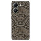 Senada Xiaomi Poco X7 Pro Telefon İle Uyumlu Kılıfı Dekoratif Silikon Baskılı Kapak Mat Mandala