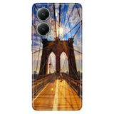 Senada Xiaomi Poco X7 Pro Telefon İle Uyumlu Kılıfı Dekoratif Silikon Baskılı Kapak Walking Bridge